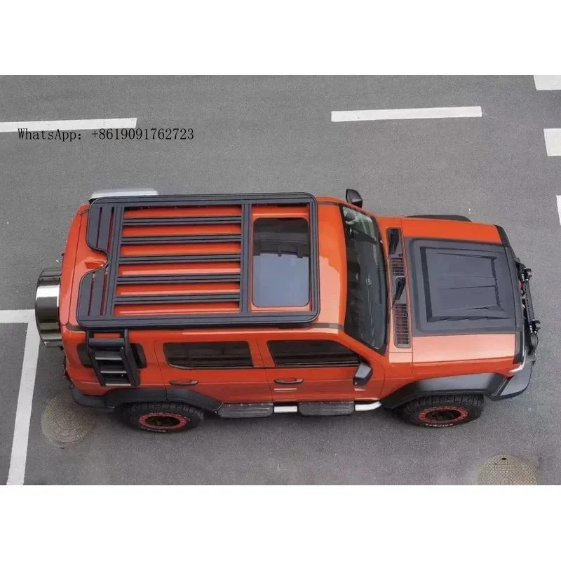 

Factory Hot Selling accessories auto parts roof rack Aluminum for Tank300