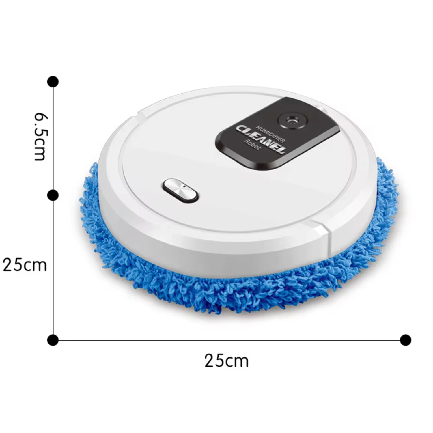 Robot pulitore per pavimenti Spazzatrice automatica USB Smart Dust 3 in 1