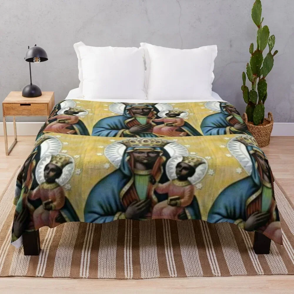 

Ezili Dantor Throw Blanket Multi-Purpose Luxury Brand Bed linens Blankets