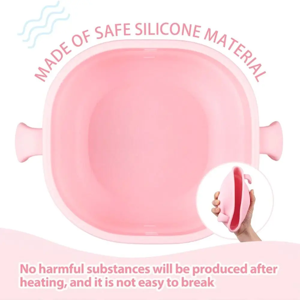 400 ml Faltbare Wachs Heizung Epilierer Heizung Schmelzen Haar Entfernung Wachs Maschine Paraffin Topf Antihaft-Pfanne Silikon Wachs wärmer