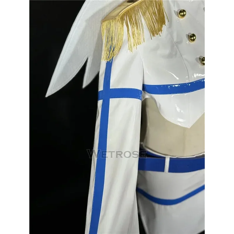 【Wetrose】In Stock Nociel Nonoa Cosplay Costume Nokieru 2.5 Dimensional Seduction Full Set Wings Sexy Leather Latex Halloween