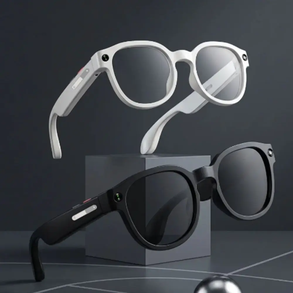 

2 in 1 AI Smart Glasses AIMB-S1 Real-time Translation Smart Video Glasses Bluetooth Audio Waterproof Intelligent Eye Glasses