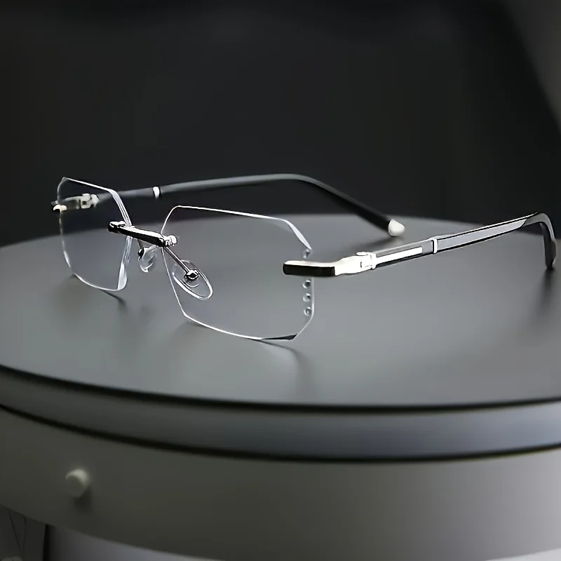 Lightweight Square Anti Blue Light Glasses No Pressure on No