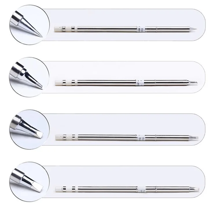 KNOKOO T12 Series 10PCS/bag Soldering Iron Tips Welding Tool Replacement for FX-951 Rework Station