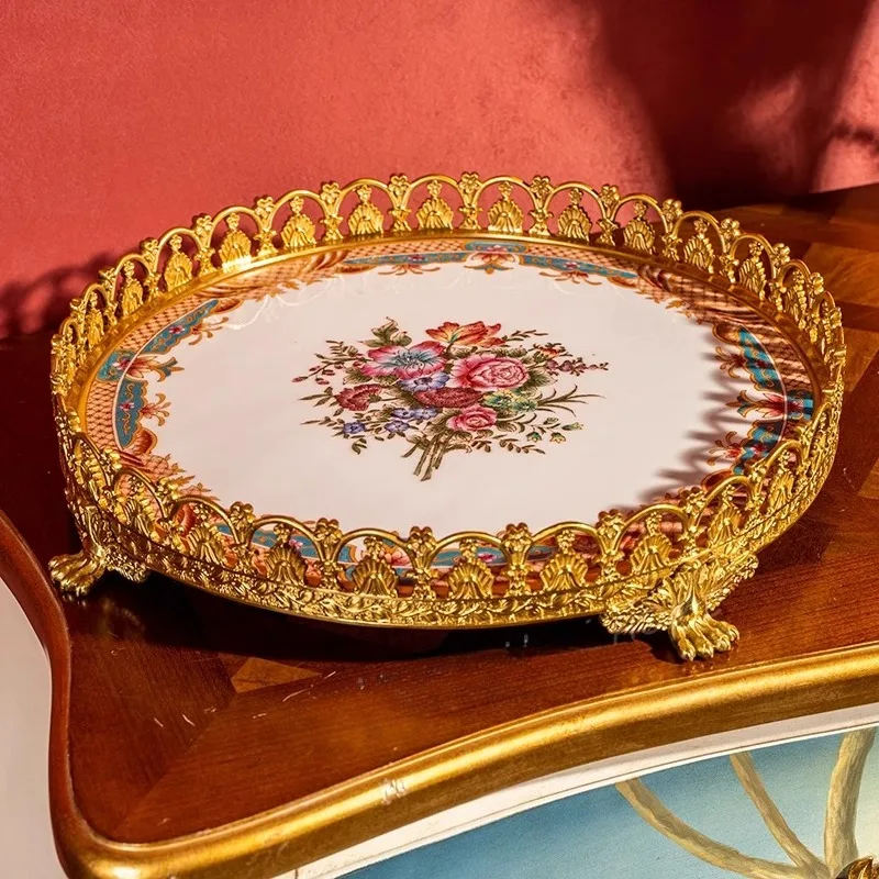 

Container Fruit Plates Unique Modern Kitchen Storage Plates Entryway Fashionable Bandejas Decorativas Para Centro De Mesa Decor