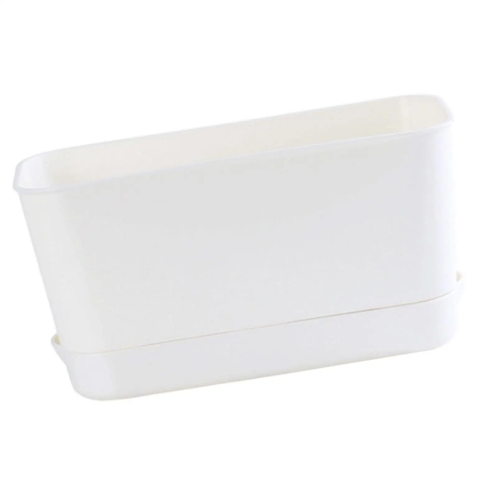 Window Box Planter Vegetables Grow Enthusiasts Gift Rectangle Flower Pot for Balcony Patio Indoor Outdoor