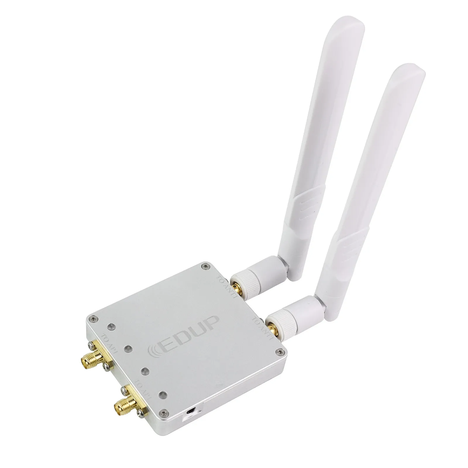 5.8G/2.4G Dual Band Bidirectional WiFi Signal Amplifier WLAN Wireless Power Amplifier Routing Amplifier
