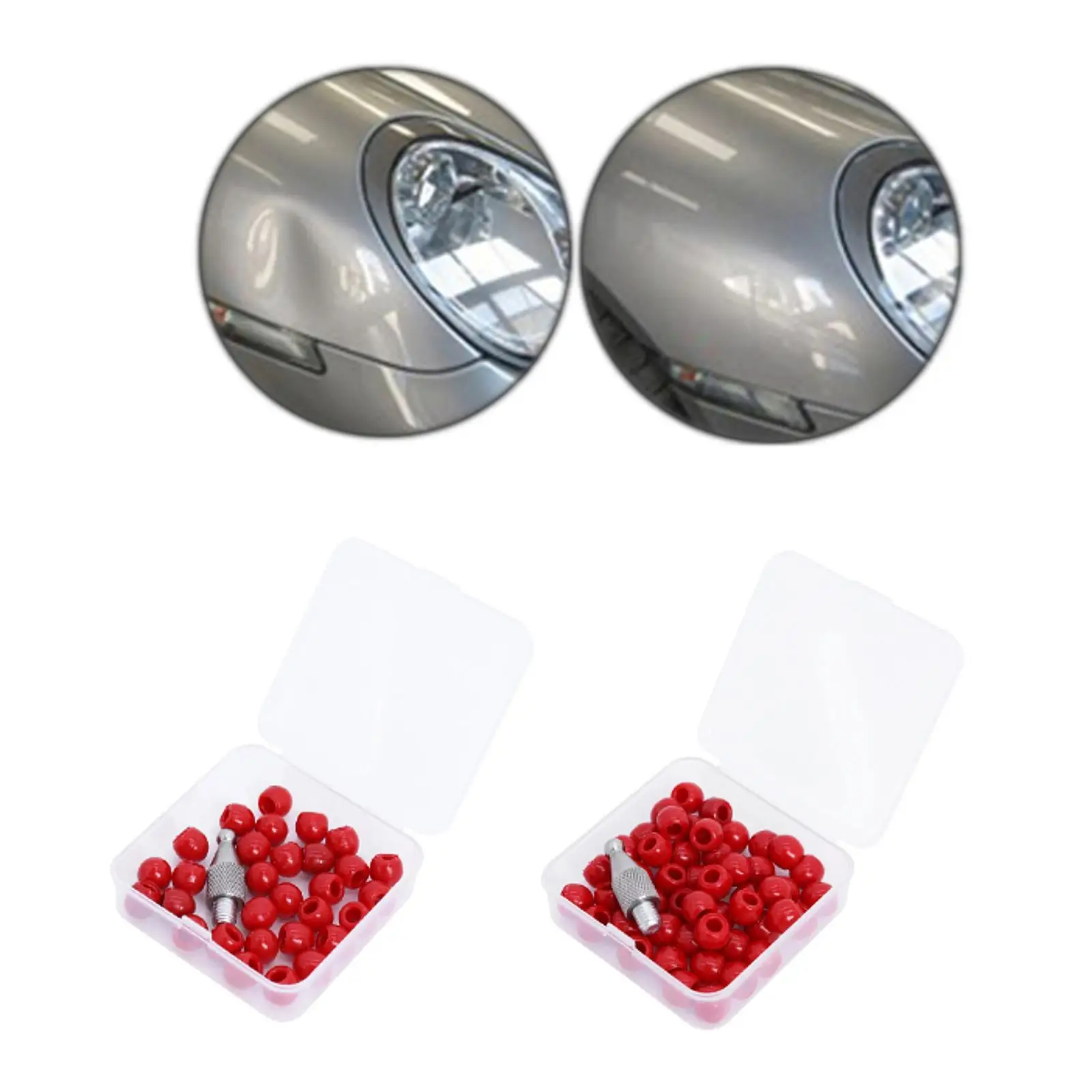 

Ремонт без покраски вмятин с 1 универсальной металлической головкой, 30/50 шт. для выпускных дверей