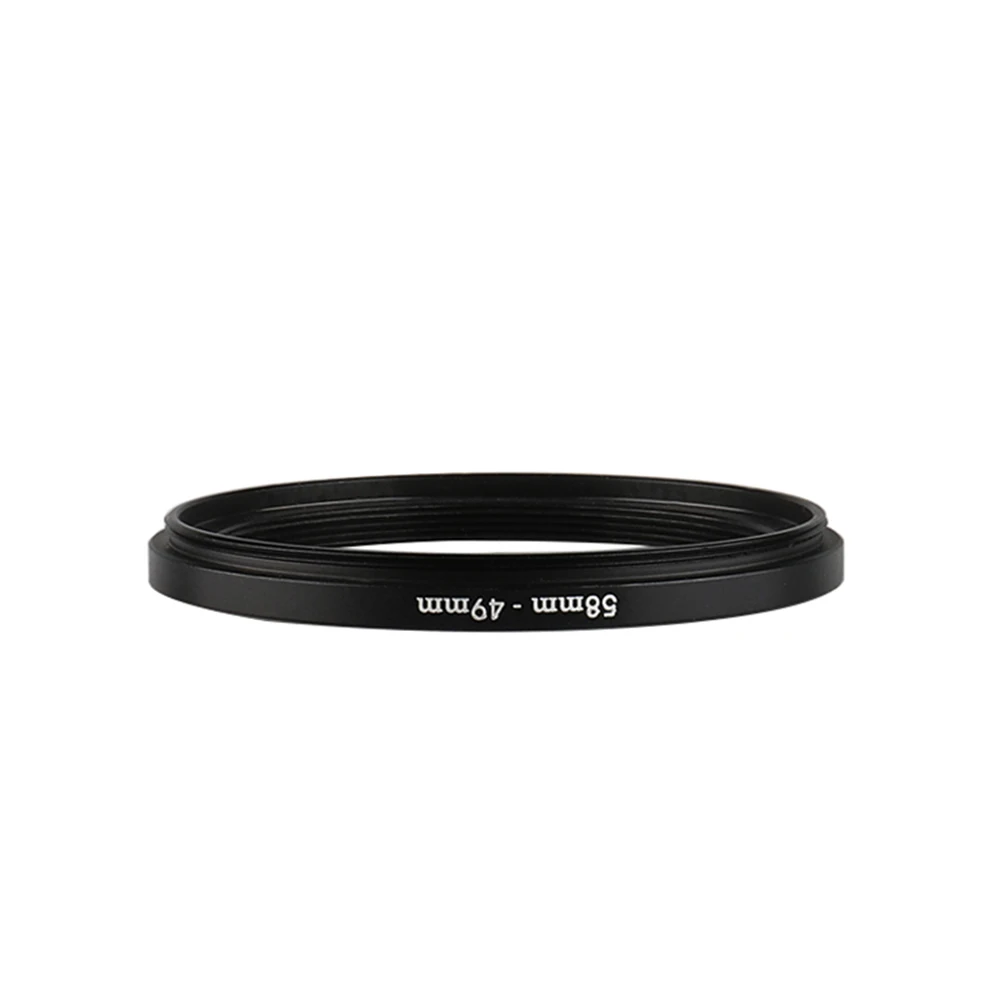 New Camera Lens Filter Metal Adapter Ring 58mm-49mm Step Down Ring Set 58 To 49 58-49mm 58-49 Filter Adapter Camera Adapter Ring