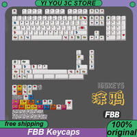 FBB Original Keycaps Busines Theme PBT Thermal Sublimation Cherry Height PC Accessory Custom Mechanical Keyboard DIY Keycap ﻿