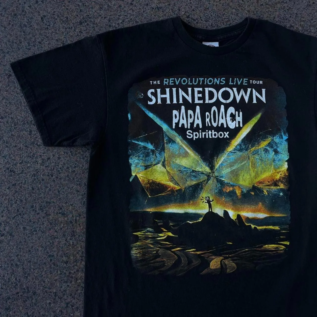 Рубашка с короткими рукавами Shinedown, Papa Roach and Spiritbox Music Festival KV39631