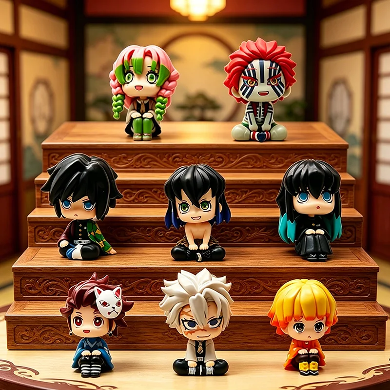 Nendoroid 2218 Tokito Muichiro Demon Slayer Kimetsu No Yaiba Nebel-Hashira Chibi-Figur PVC Sammlerstück Desktop-Deko Modell Spielzeug Geschenke