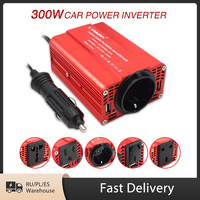 Off-grid 300W MINI Inverter DC 12V To AC 110V 220V 3.1A Dual USB Car Adapter Converter Auto Charger Modified Sine Wave EU Socket