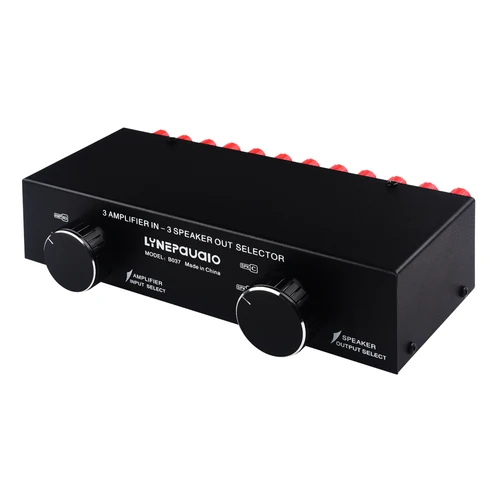 Imagen 2 del producto AMPLIFICADOR DE POTENCIA pasivo 3 en 3, conmutador de selección de altavoz, distribuidor de conmutación de audio, comparable sin pérdida