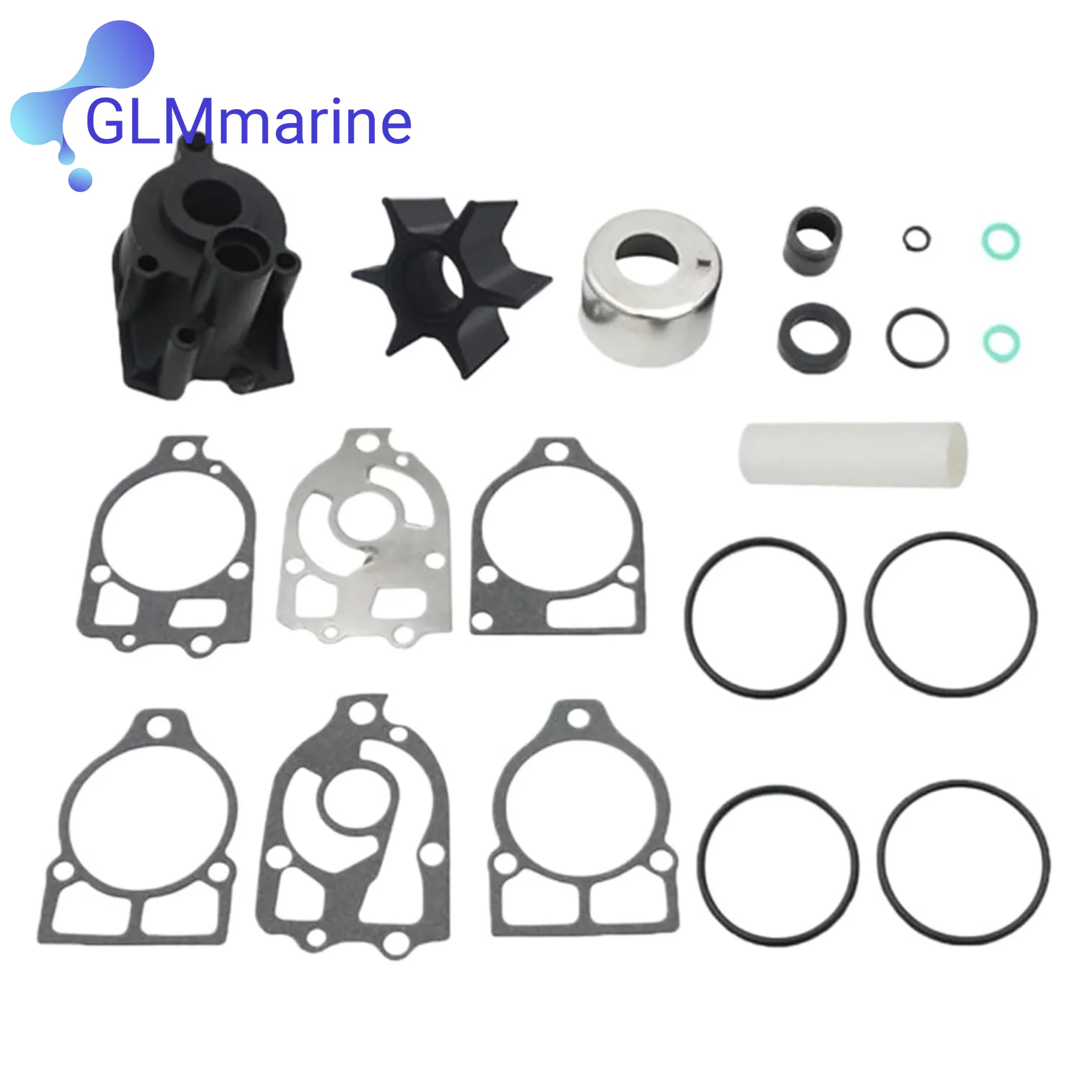 ウォーターポンプインペラーキット（ハウジング付き）mercruiser-mc-1-r-mr-alpha-one-stern-drive用、47-89984t5、47-89984q5、89984q5と互換性あり