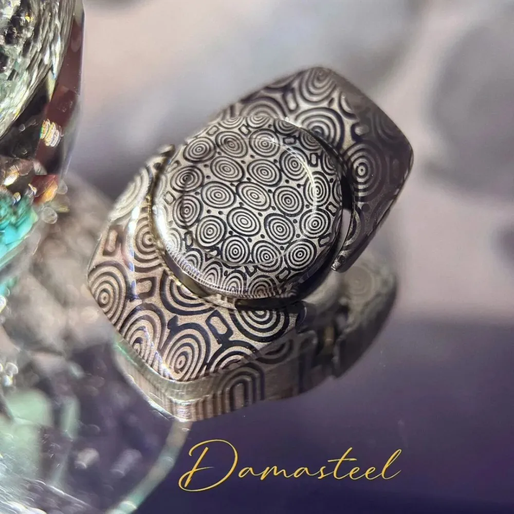 TW EDC Cloudspin Fidget Spinner matériau spécial Gyro bureau Fidget jouets adulte soulagement du Stress jouet trois lames Spinner