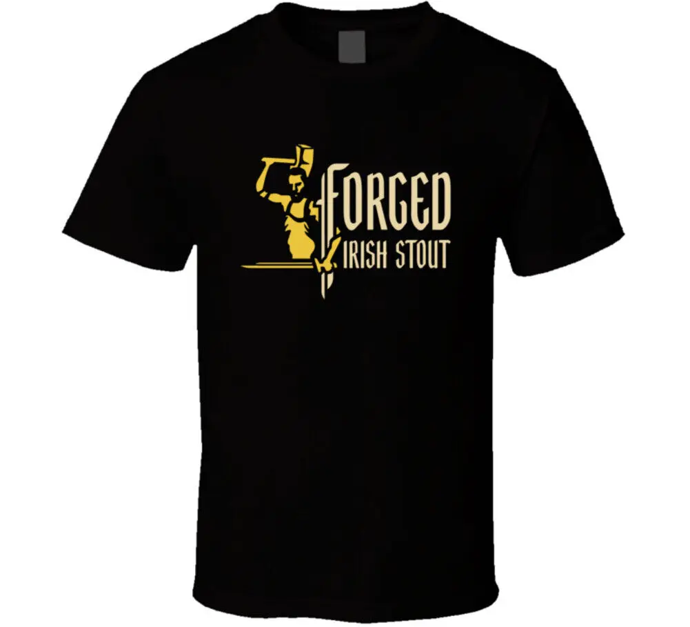 Forged Irish Stout Beer Lovers T Shirt