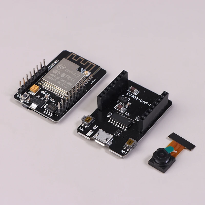 Módulo WiFi ESP32, placa de desarrollo serie 5V para Bluetooth con módulo de cámara OV2640, 1 ud.