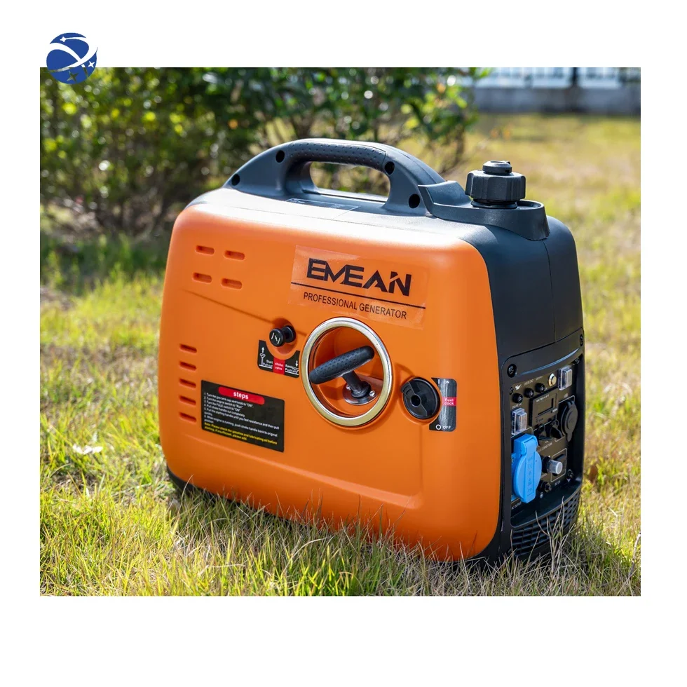 YUNYI small generator 4kw inverter petrol generator 4000w welder generator silent heavy-duty trolley electric start ac single ph