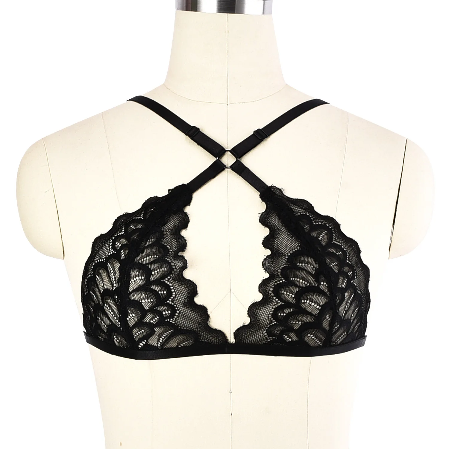 

Bride Wedding Body Harness Sexy Lingerie Adjust Bondage Harness Cage Bra Pole Dance Fetish Wear Christmas Gifts