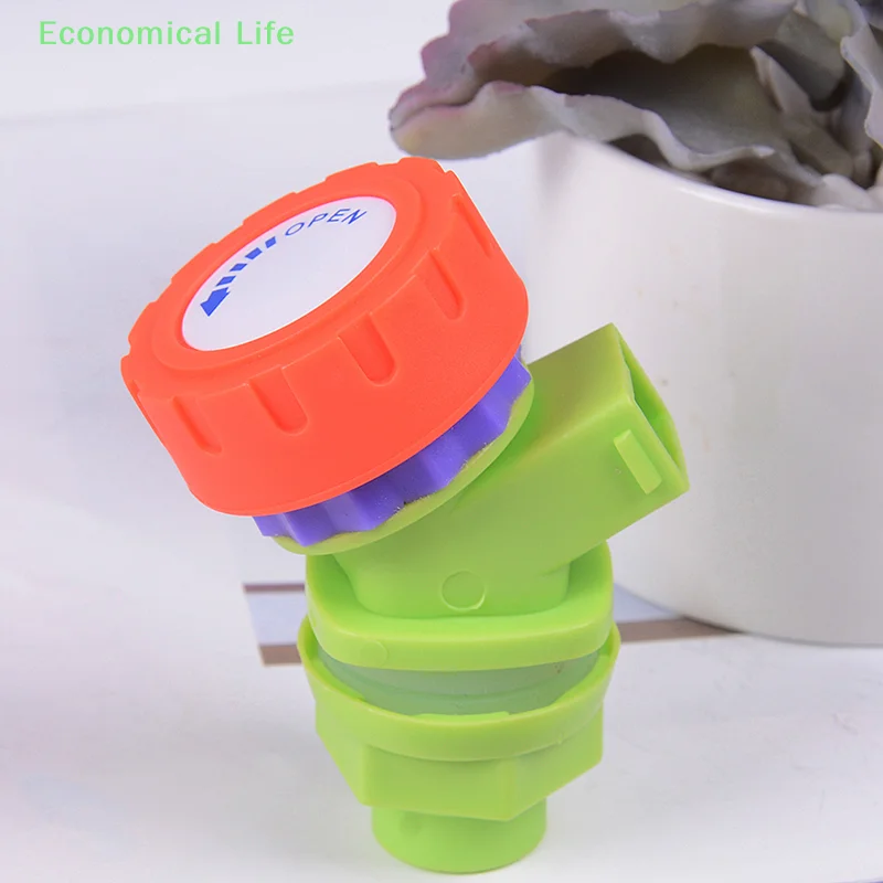 1 Pc Water Faucet Tap Knob Type Plastic Outdoor Water Faucet Tap Replacement For Water Tank Bucket For Wine Bottle, Juice Bottle
