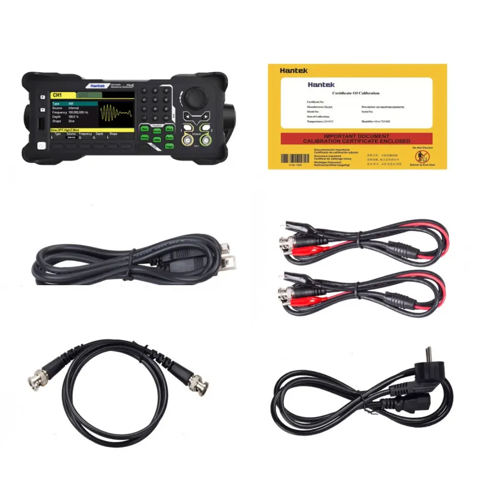 

Hantek HDG3012B/HDG3022B Waveform Generator 5 in 1 Pulse & Function & Harmonic Generator & Frequency Meter