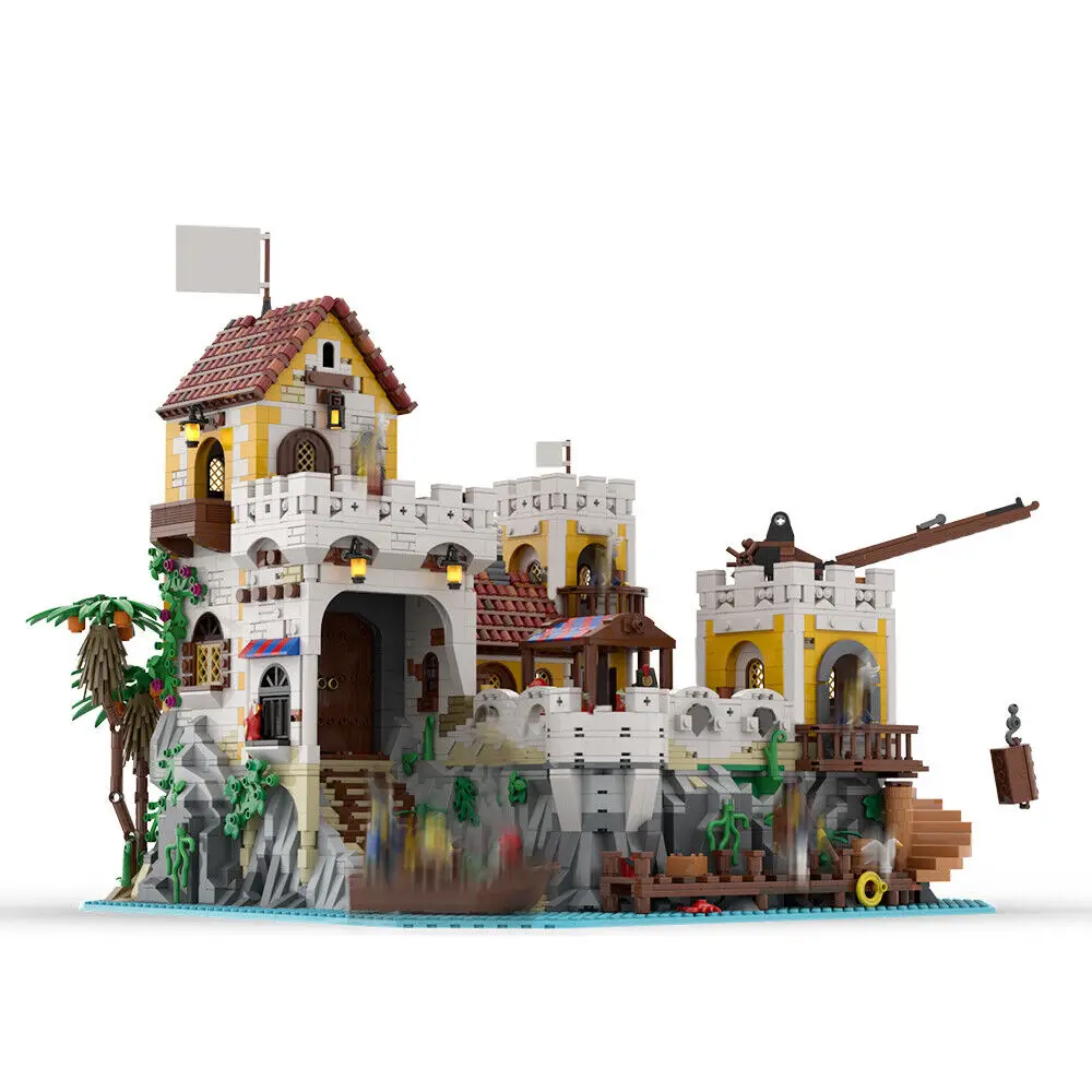 6276 Remastered Version:Medieval F0rtress 4192 Pieces Building Toys MOC Build