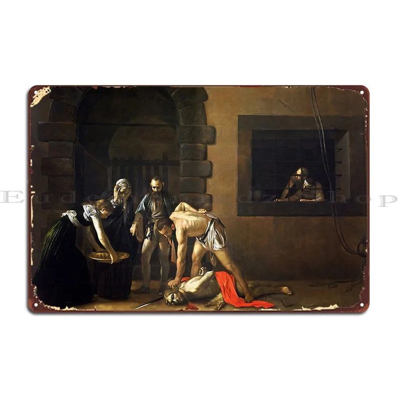 The Beheading Of St John The Baptist 37347062.ZRLK5 Metal Signs Pub Wall Cave Cave Club Design Tin Sign Poster