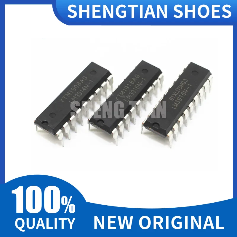 5PCS LM3914N-1 LM3915N-1 LM3916N-1 DIP-18 LM3914N LM3915N LM3916N DIP18 LM3914 LM3915 LM3916
