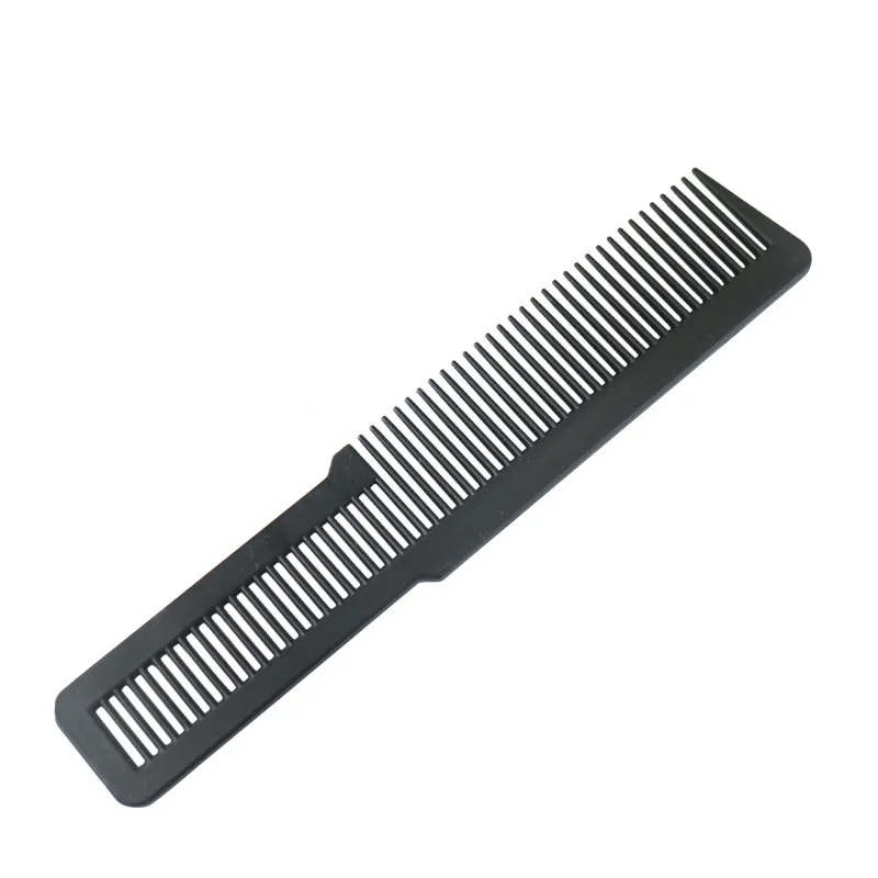

Пластиковая расческа для волос, антистатическая расческа для прямых волос с плоскими зубцами, карбоновая расческа, специальная расческа для парикмахеров, прочная и долговечная, безопасный материал.