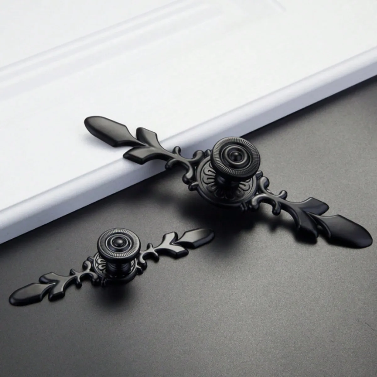 

1pc Drawer Handles, Kitchen Door Cupboard European Bedside Table Furniture Pulls, Cabinet Knobs Handles
