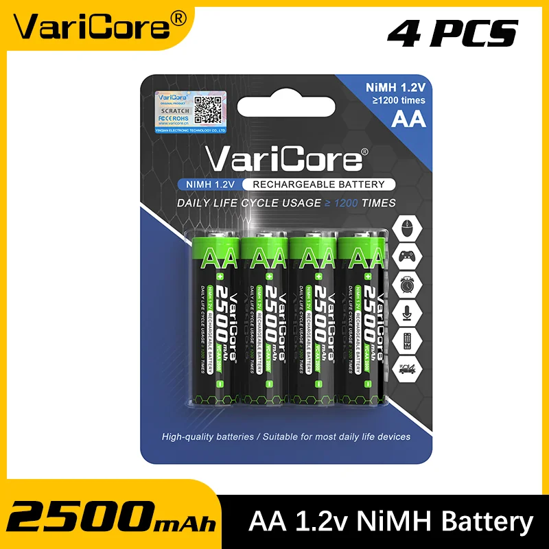 Varicore Aa 2500Mah…