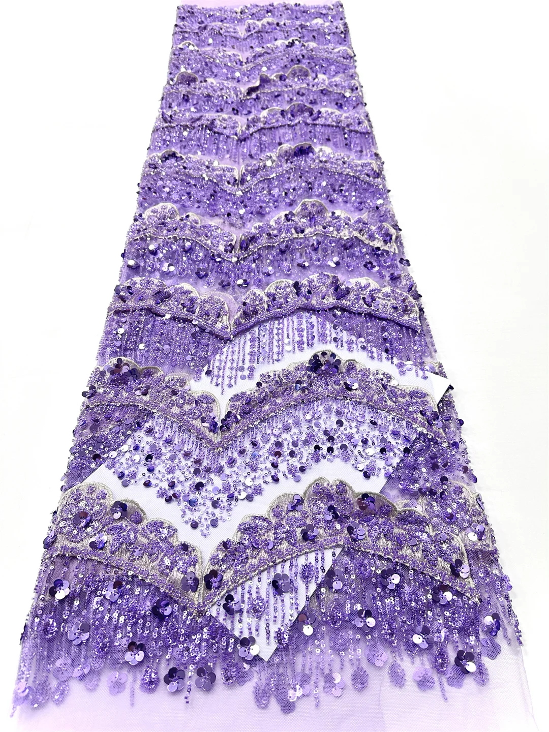 

Африканская кружевная ткань с тяжелыми бусинами, 2021, высокое качество, кружевная ткань с блестками, французская нигерийская сетчатая кружевная ткань для шитья вечерних платьев