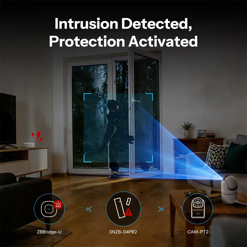 SONOFF SNZB-04PR2 SenseGuard DW Gen2 Smart Zigbee 3.0 Tür-/Fenstersensor Horizontale und Vertikale Montage Kompatibel mit Zigbee Hub – Detail 5