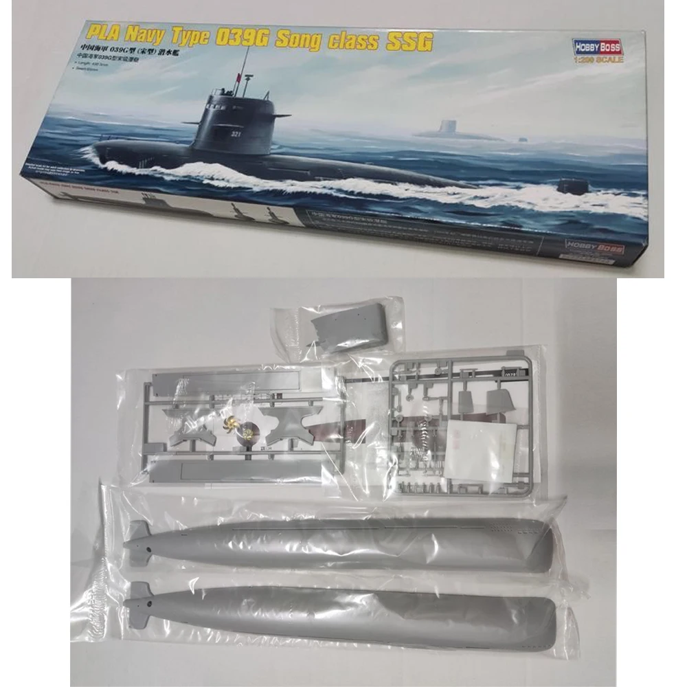 HobbyBoss 1:200 Scale PLAN type 039 039G Song Class SSG Submarine Military Ship Assembly Plastic Model Building Kit