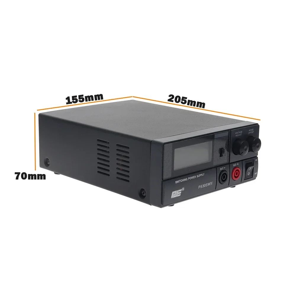 Imagem -05 - Qje Ajustável Linear Power Supply Estável dc Comunicação Switching Fonte de Alimentação Automotiva Ps30swiv 13.8v 30a