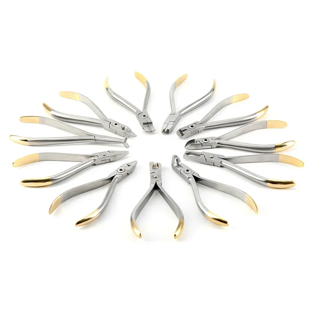 Stainless Steel Dental instrument Tool Dental Orthodontic Plier Distal End Cutter Plier Ligature Cutter Band Removing Forcep