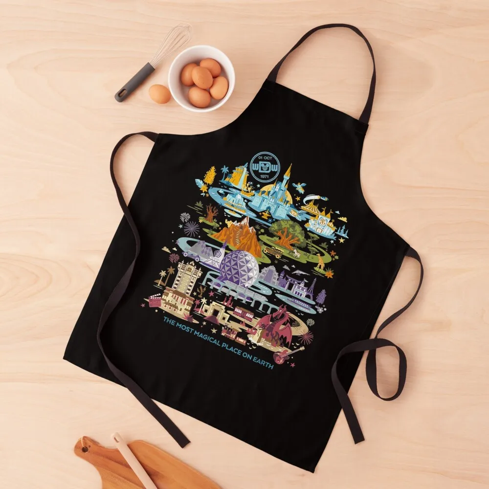 

Walt World 50th Anniversary Apron