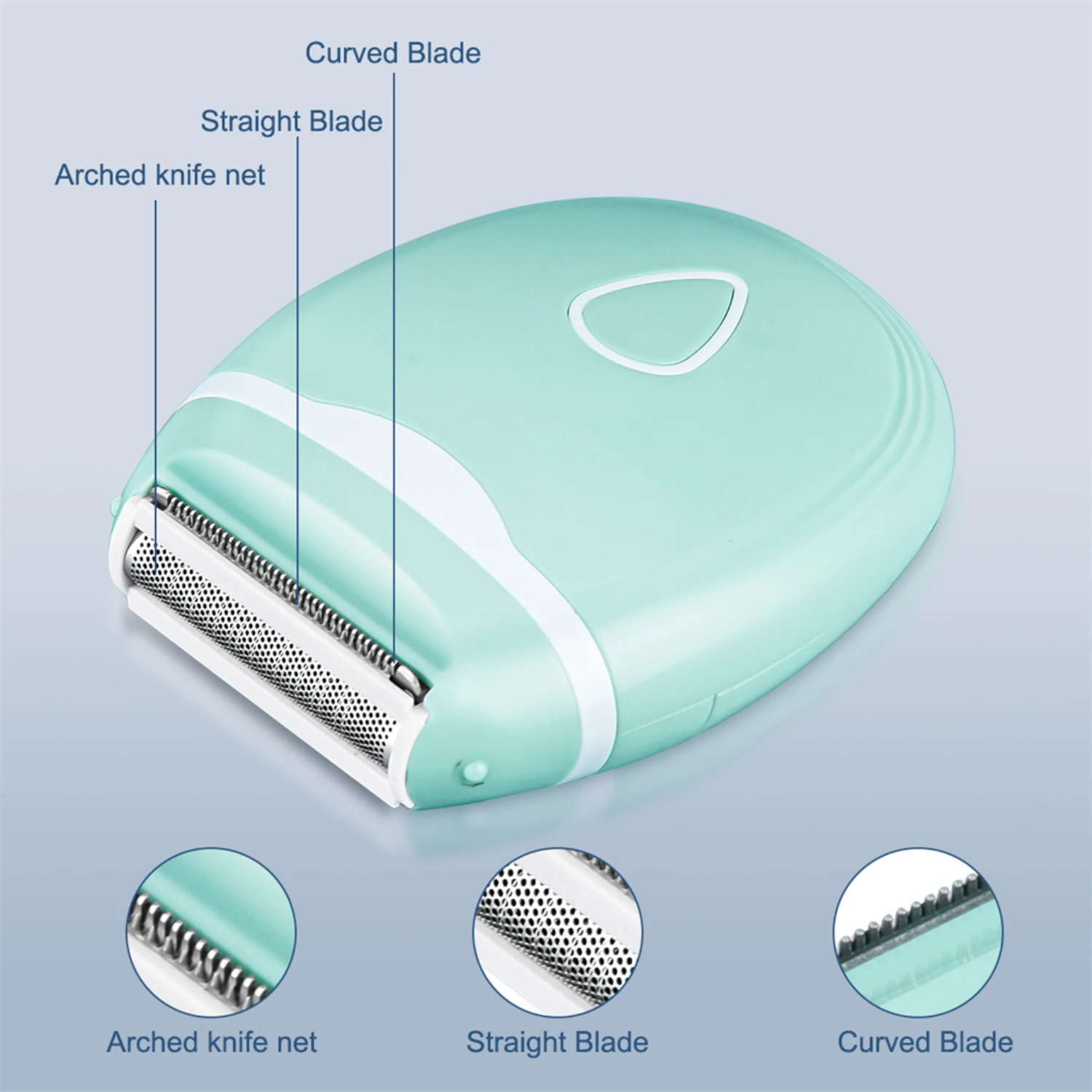 เครื่องเล็มขนไฟฟ้าสําหรับผู้หญิงที่มีประสิทธิภาพ พกพาสะดวก และมีประสิทธิภาพเพื่อเพิ่มความงามของผู้หญิง - เครื่องมือกําจัดขนที่อ่อนโยนสําหรับ