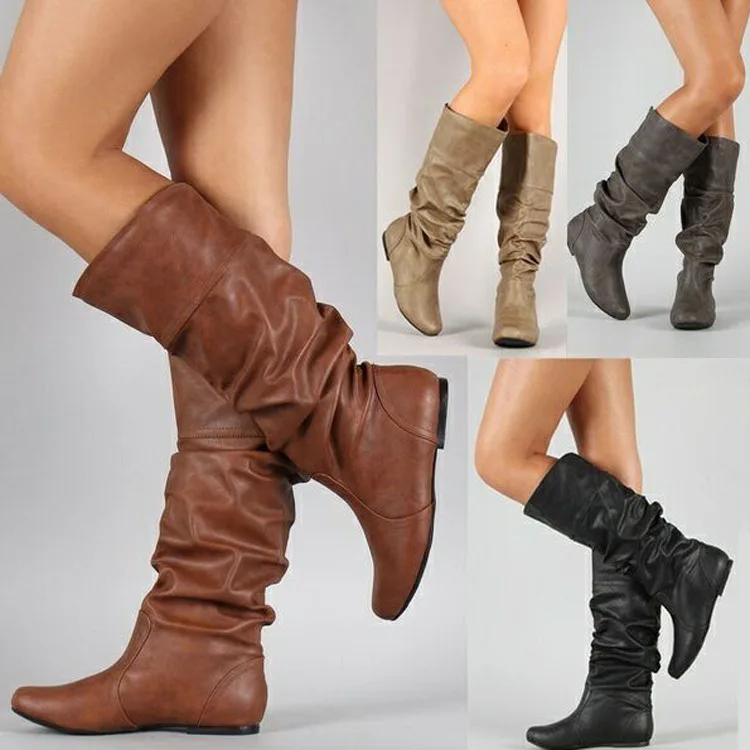 botas-de-cano-medio-femininas-sapatos-planos-primavera-outono-botas-altas-longas-botas-de-cowboy-ocidentais-calcados-femininos-2025