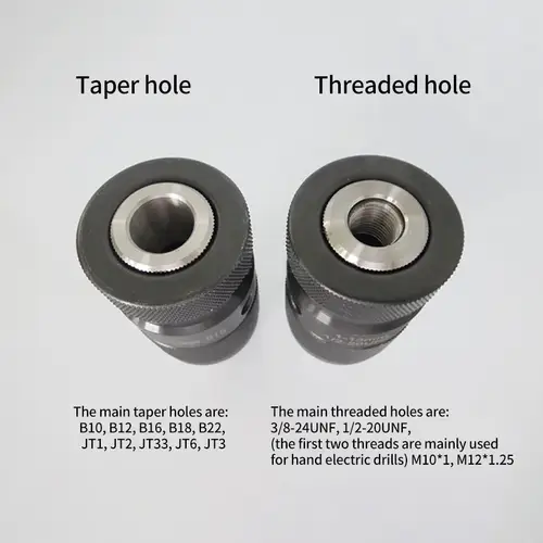 2025 newest  automatic lathe drill chuck 16 mm 13mm chuck drill B10 B12 B16 B18 B22 Self Tightening Drill Chuck Keyless Drilling - Image 5