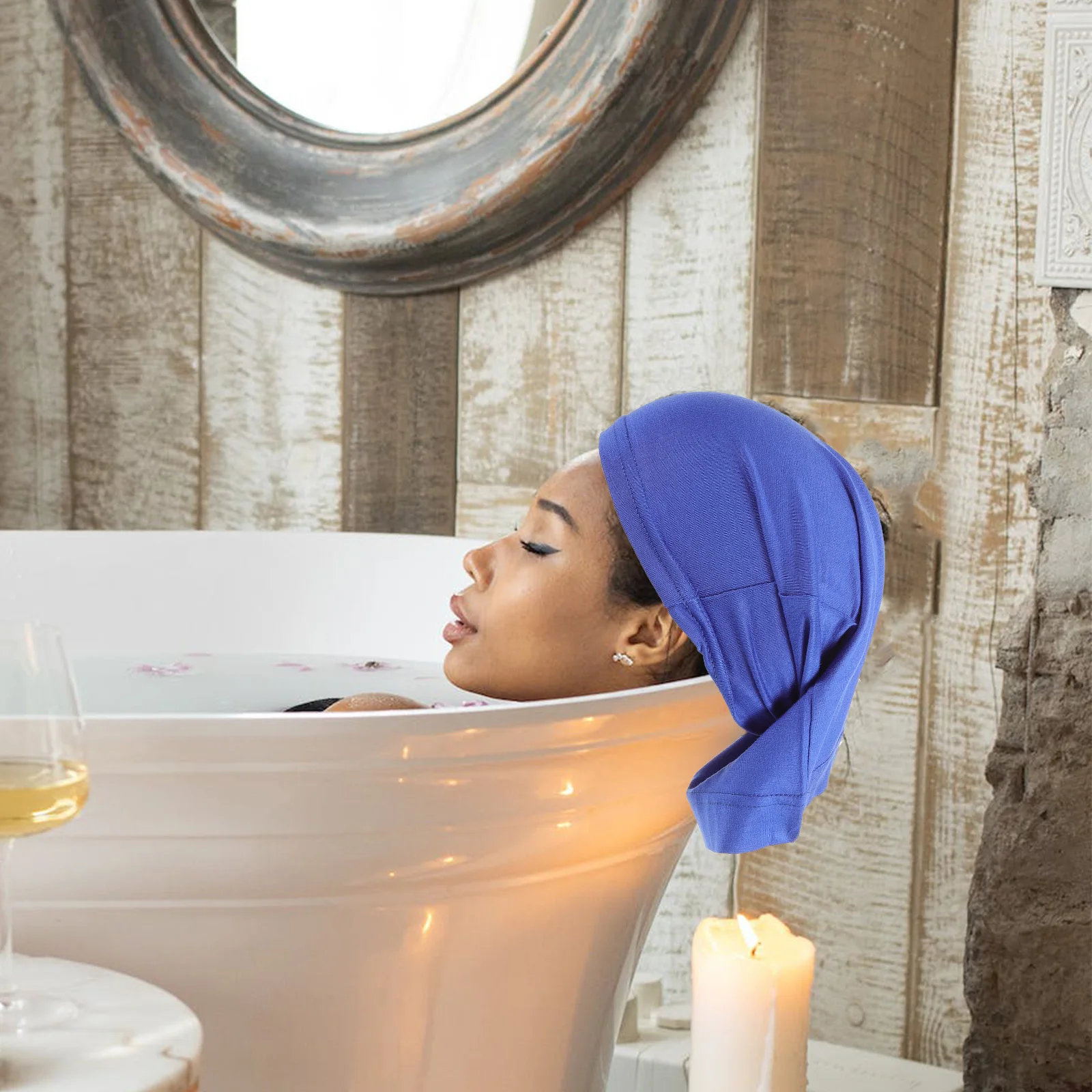 

9pcs Headwrap Hat Elastic Unisex Tube Cap For Sleeping Exercising Washing Face Dreadlock Accessories Polyester Wrap