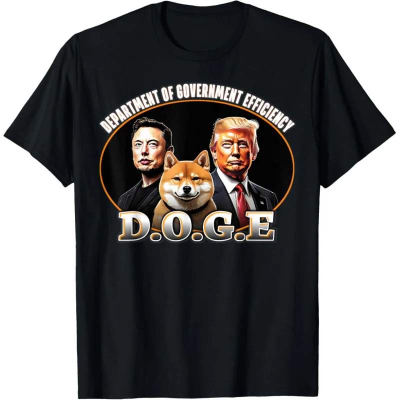 

Trump 2025 D.O.G.E DOGE Department Of Government Efficiency T-Shirt