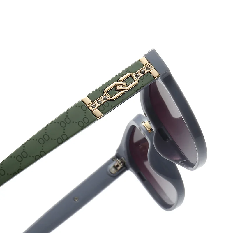 نظارات شمسية للسيارة 1/2 قطعة نظارات شمسية مربعة فاخرة موضة الرجال والنساء ماركة مصمم السفر القيادة نظارات شمسية نظارات غير رسمية في الهواء الطلق #4