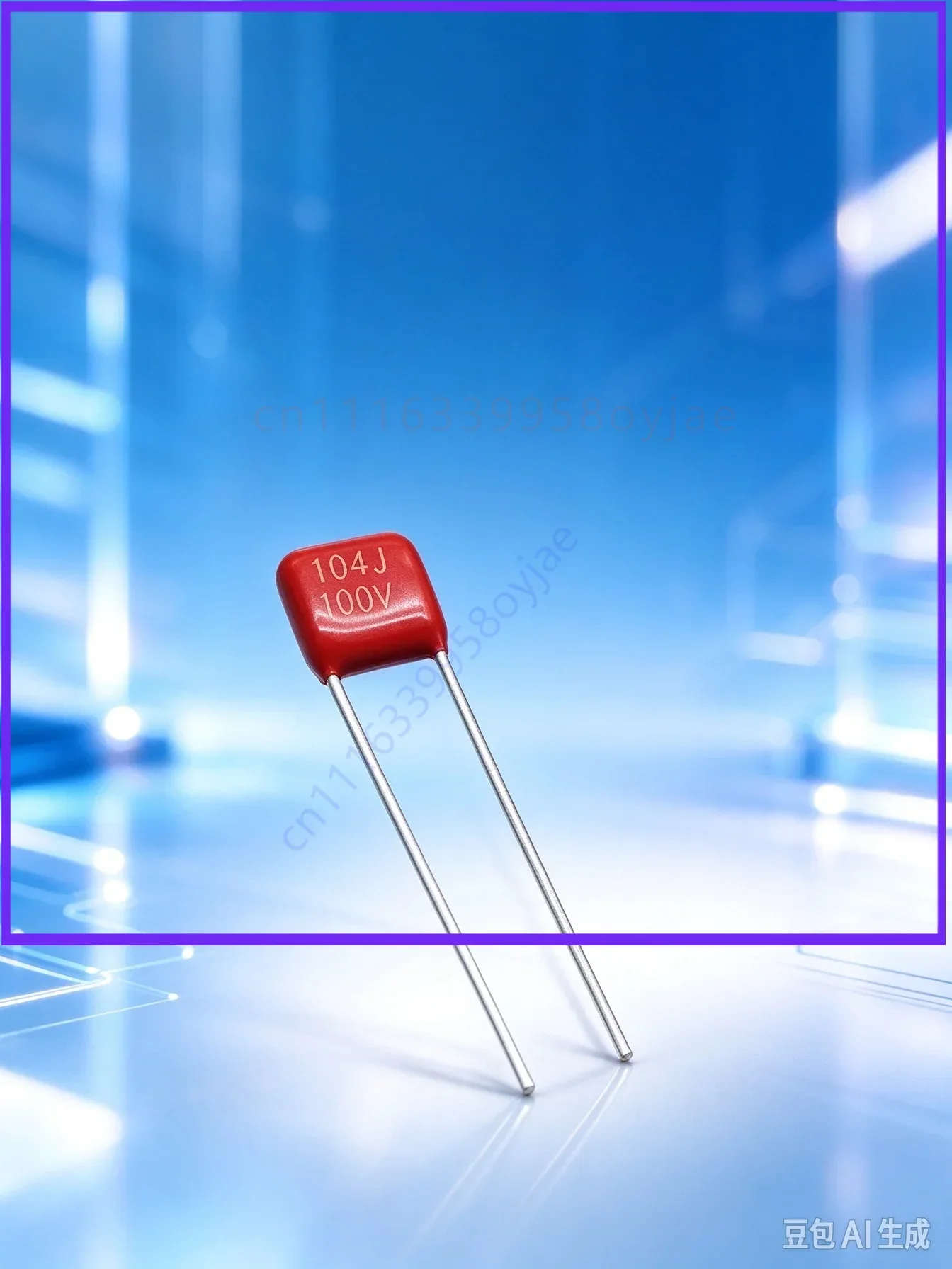 for CBB CL21X Metallized Film Capacitor 0.1uF 63‑100V Pitch 5mm  200pcs