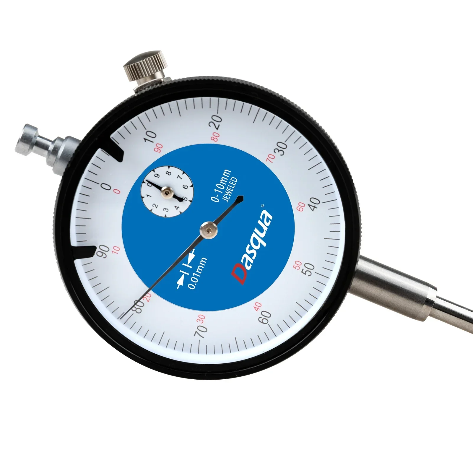 

Dasqua High Accuracy 0-10mm Axial Runout Dial Indicator With Calibration Certificate