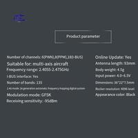 AF91-For Flysky FS-X6B 2.4G Receiver PWM PPM I.BUS For FPV Racing Drone FS-I10 FS-I8 FS-I6X FS-I4 FS-I6 FS-I6S Transmitter