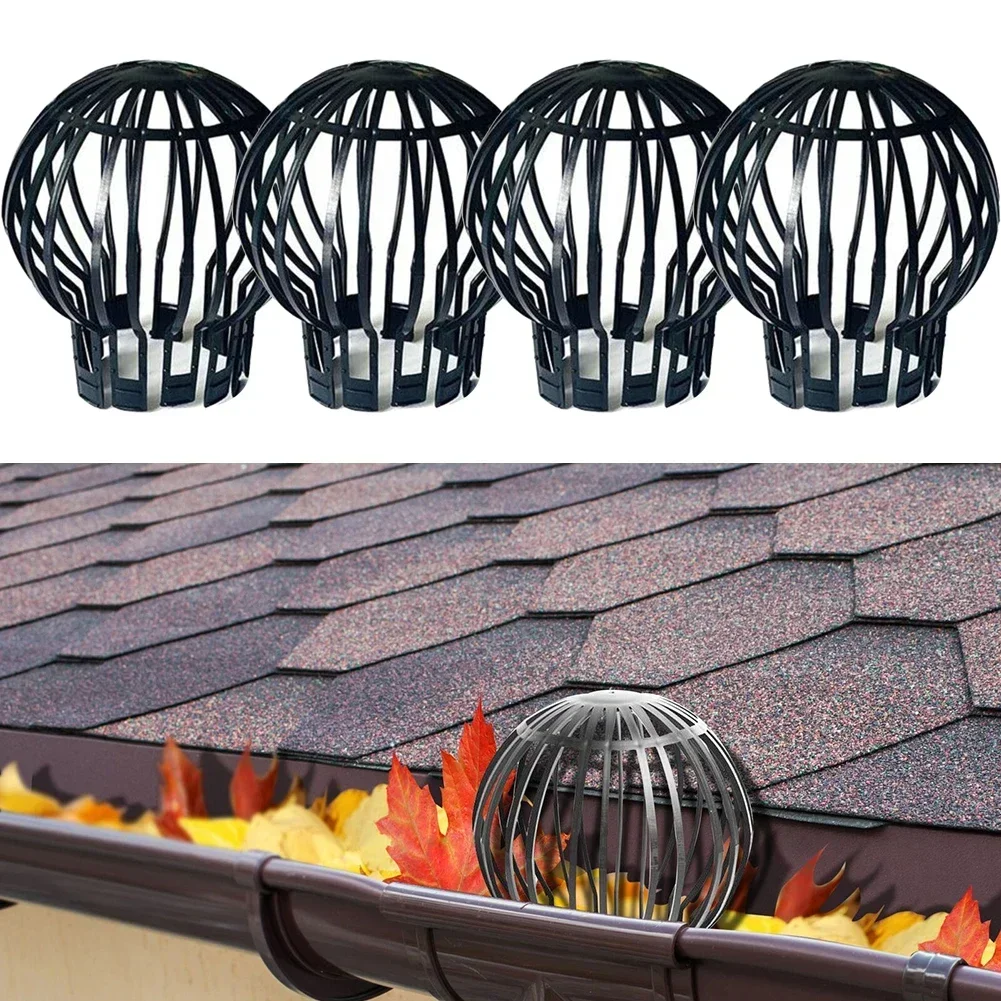 Gutter Rooftop Cover Filter Leaves Moss Plastic Protection Rain Sieve Strainer 4pcs Anti-blocking High Quality