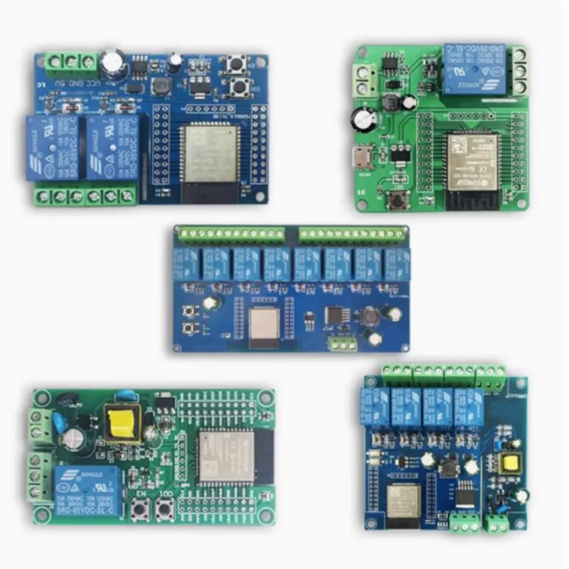 Módulo de Relé ESP32 WIFI Compatible con Bluetooth BLE, Módulo de Alimentación de CC 5-30/60V, Módulo de Relé ESP32 WIFI BT BLE