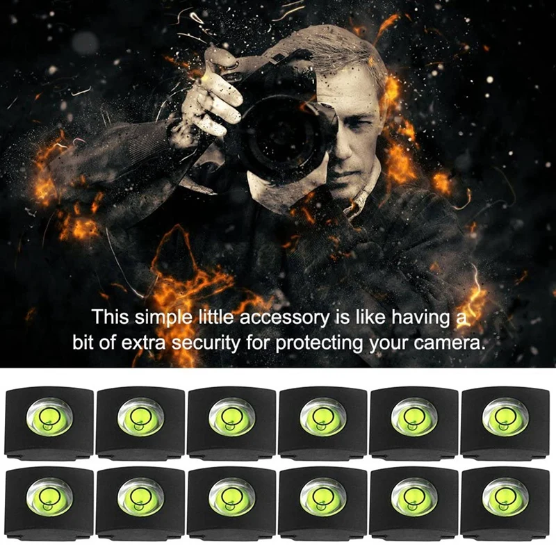 20 Pcs Camera Bubble Spirit Level Hot Shoe Protector Cover DR Cameras Accessories For Sony A6000 For Canon For Nikon